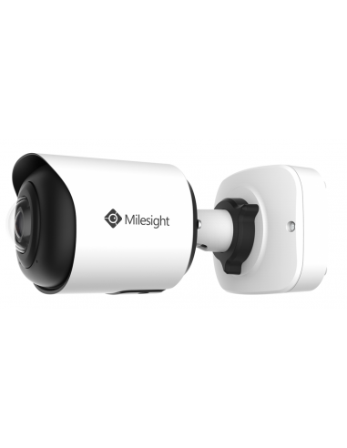 Milesight MS-C8165-PE 8MP AI 180° PANORAMIC Mini Bullet Network Camera