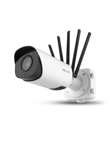 AI 8MP 4K Outdoor Network Camera with Built-in LoRaWAN® Gateway MS-C8266-X4GOPC-868M