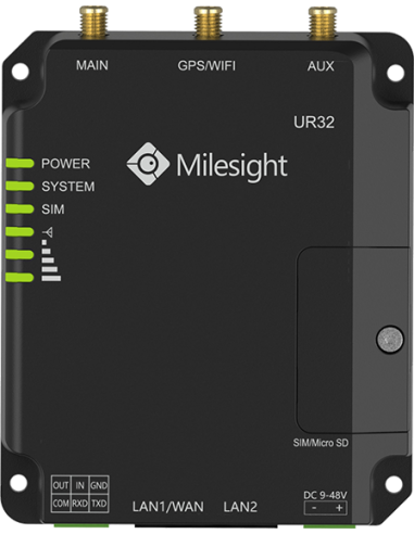 Milessight UR32L-L04EU Cellular Router Lite Series