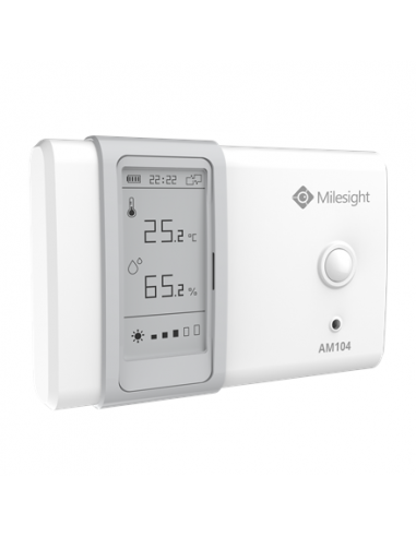 Milesight AM104-868M LoRaWAN Basic Sensor for Indoor Air Quality & Ambience Monitoring