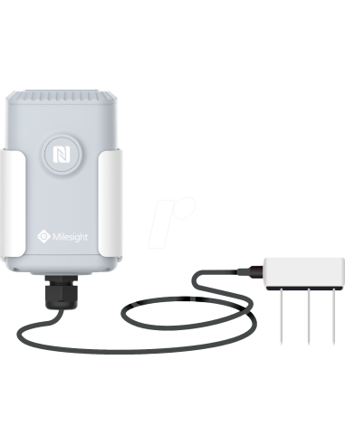 Milesight EM500-SMTC-868M LoRaWAN® Sensor de humedad, temperatura y conductividad eléctrica del suelo