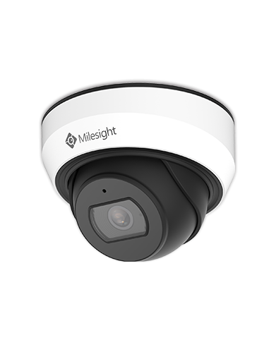 Milesight MS-C8175-PD 8MP IA Mini Cámara de Red Domo Resistente a la Interperie