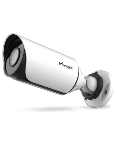 Milesight MS-C8163-PA 4K IA Cámara de red Mini Bullet resistente a la intemperie